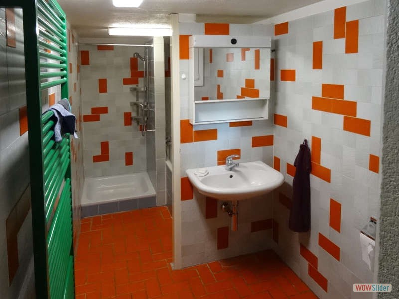 Salle d'eau (bain, douche, lavabo, WC)