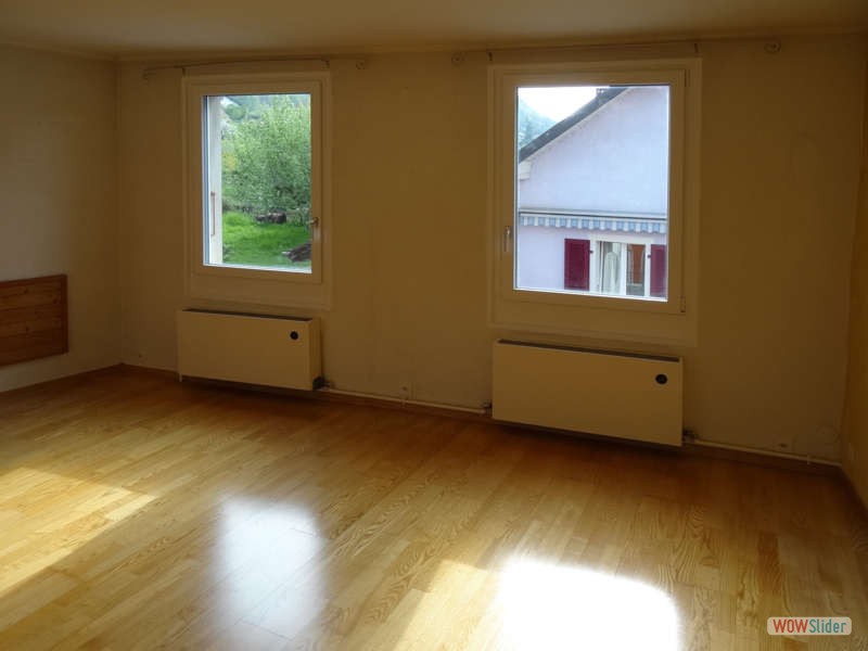 Chambre tage, env. 20 m2, sol parquet