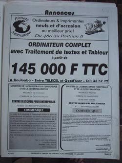 H2i, Ouagadougou, 2001